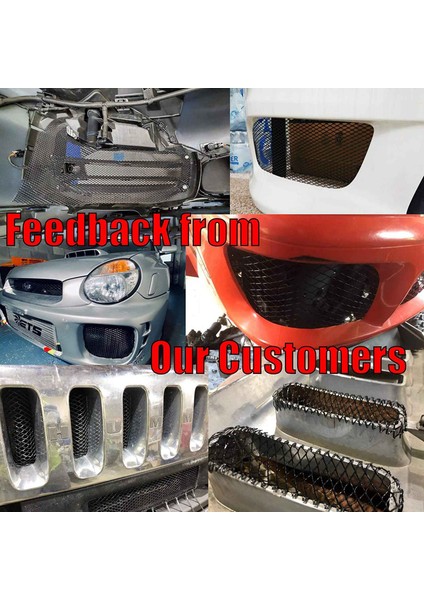 100X33CM Araba Izgara Örgü Kılıfı, Siyah Boyalı Alüminyum Alaşım Iz (Yurt Dışından) fiyatları