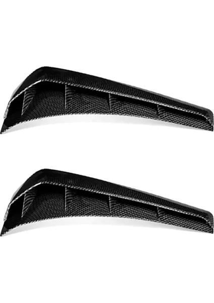 Karbon Fiber Ön Çamurluk Yan Spoyler Havalandırma Hava Kanadı Kapak Trimi Honda Civic 10TH 2016-2019 (Yurt Dışından) modelleri