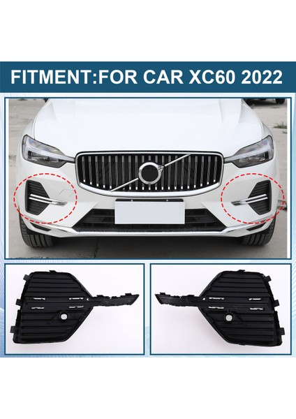 Lh 32234946 Rh 32234947 Volvo XC60 2022 Ön Izgara Alt Tampon Grille Sol ve Sağ Kapak Kiti (Yurt Dışından) fırsatları