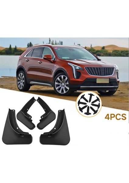 Cadillac Için Çamur Fleps Xt4 2017-2023 Sıçrama Muhafızları Çamurluk Çamurlu Çamurlar Ön Arka Çamurluklar Araç Aksesuarları (Yurt Dışından) fiyatları