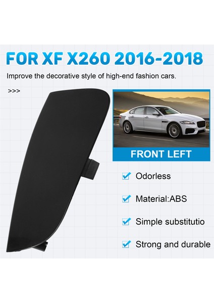 Jaguar Xe R Sport Araba Ön Yan Tampon Grille Insert T4N12963LML T4N5859 Sol (Yurt Dışından) indirimleri