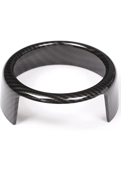 Alfa Için Romeo Giulia 2017-2019 Araba Ön Hava Grilles Logo Dekorasyon Yüzük Kapak Trim Sticker Frame Aksesuarları (Yurt Dışından)