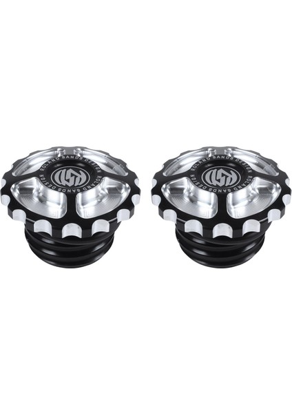 2x Motosiklet Cnc Alüminyum Yakıt Gaz Deposu Sportster Xl Için Dekoratif Yağ Kapağı 1200 883 X48 Dyna (Yurt Dışından)