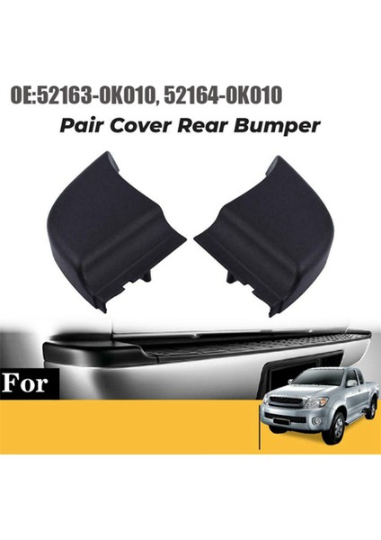 3x Arka Tampon Uç Plaka Köşe Kaplama Toyota Hilux Vigo 2004-2015 52163-0K010 52164-0K010 (Yurt Dışından) fiyatları