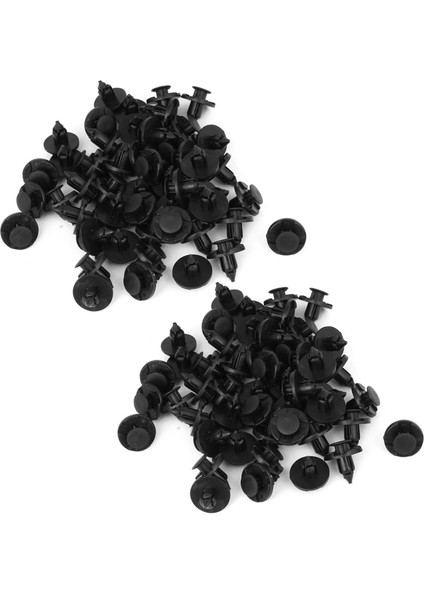 Araba Kapısı Çamurluk 8mm Delik Push Plastik Perçinler Bağlantı Nissan Için 100 Pcs (Yurt Dışından)