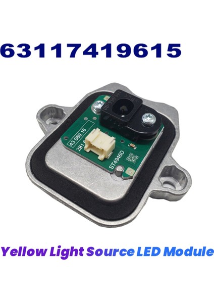 63117419615 Küçük LED Modül Bmw Için Sarı Işık Kaynağı Bmw F30 F31 F35 Lcı 2014-2019 Angel Eye Drl Çalışma Işık Modülü (Yurt Dışından) modelleri