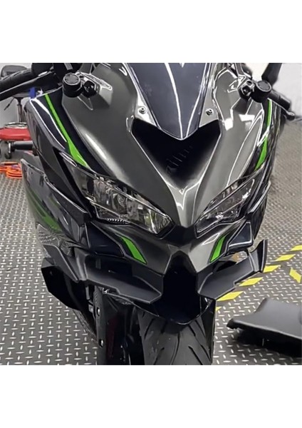 Kawasaki ZX4R Zx-4rr ZX25R 2022-2024 Motosiklet Ön Kapı Aerodinamik Kanatçıklar Kapak Koruma Muhafızları, A (Yurt Dışından) fiyatları
