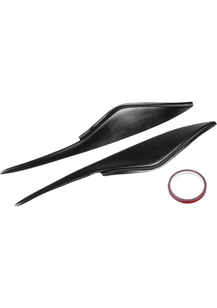 Araba Siyah Far Kaş Kapağı Trim Kafa Işık Lamba Çıkartma Ford Mondeo Mk4 2007-2013 (Yurt Dışından)