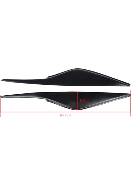 Araba Siyah Far Kaş Kapağı Trim Kafa Işık Lamba Çıkartma Ford Mondeo Mk4 2007-2013 (Yurt Dışından) indirimleri