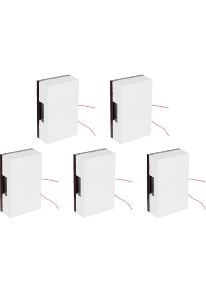 5x 220V Kablolu Kapı Zili Manuel Ding Dong Bell Chime Home Hotel Erişim Kontrol Sistemi Tengi Puerta Casa (Yurt Dışından)