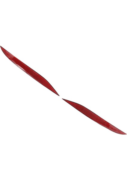 2paır Sol ve Sağ Kırmızı Tampon Refleks Reflektör Işık Lambası 1034342-00-C 1034343-00-C Tesla Model x 2016-2023 (Yurt Dışından) modelleri