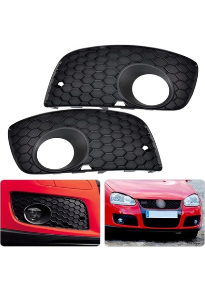 Ön Sol + Sağ Tampon Alt Izgara Sisli Izgara Kapağı Mk5 Golf Için 2006-2008 (Yurt Dışından) modelleri