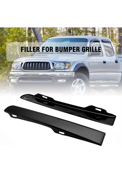 1 Çift Far Alt Trim Tampon Grille Dolgu Trim 52513-35020 52512-35020 Toyota Tacoma Için 4WD 1995-1997 Otomatik Parçalar (Yurt Dışından) indirimleri