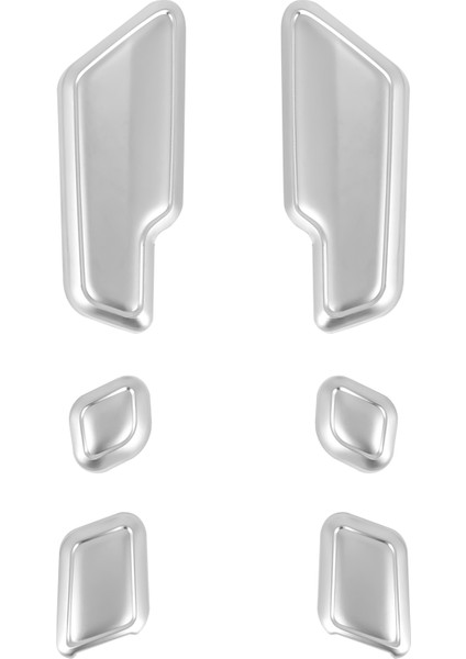 6pcs Krom Araba Kapısı Koltuk Ayar Düğmeleri Mercedes-Benz E Sınıf W204 W205 W212 W218 X204 X166 C E Glk Gl ml Cls Gl (Yurt Dışından)