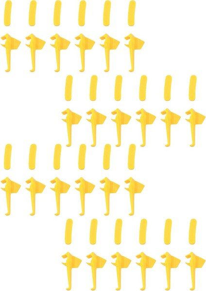 48X Lastik Değiştirici Parça Naylon Mount Demount Kafa Duck Başı Ekle Koruyucu (Yurt Dışından)