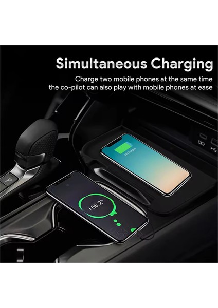 15W Araba Kablosuz Şarj Cep Telefonu Lexus Nx 2022 2023 2024 350H NX350H Aksesuarları Için Hızlı Şarj Tutucu Lhd (Yurt Dışından) indirimleri