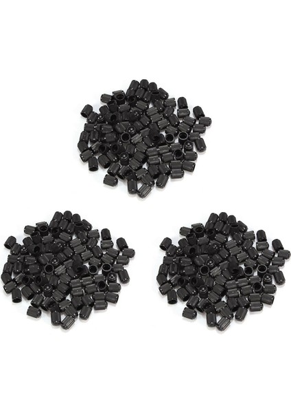 300 Pcs Plastik Valf Kapakları Lastik Kapak Valf Kapağı Araba Motosiklet Siyah (Yurt Dışından)