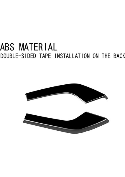 Araba Ön Tampon Sis Lambası Kaş Kapağı Suzuki Spacia/spacia Için Dekoratif Trim Aksesuarları Özel MK04 Serisi (Yurt Dışından) indirimleri