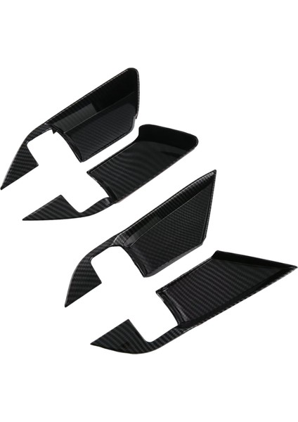 Toyota Camry 2024 2025 Aksesuarlar Için Araba Iç Kapı Koyu Kase Panle Kapak Döşeme Karbon Fiber (Yurt Dışından)