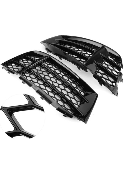 1 Çift Sis Izgarası Petek Petek Örtüsü Audi A5 S5 Rs5 08-16 Dekoratif Modifikasyon Parçaları Için (Yurt Dışından) fırsatları