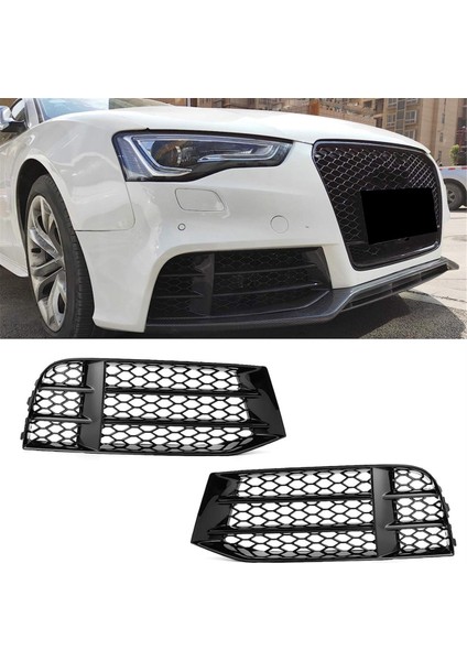 1 Çift Sis Izgarası Petek Petek Örtüsü Audi A5 S5 Rs5 08-16 Dekoratif Modifikasyon Parçaları Için (Yurt Dışından) indirimleri