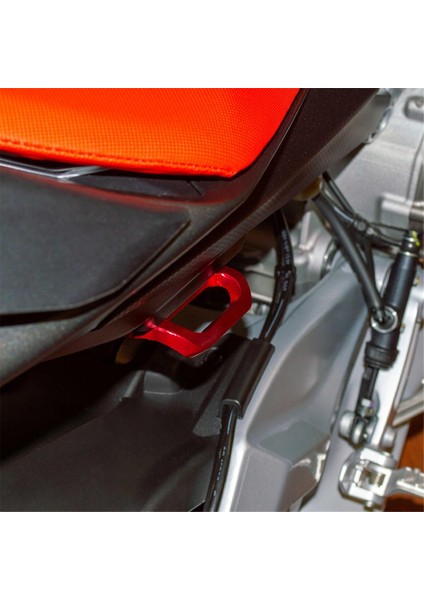 Motosiklet Kuyruğu Arka Koltuk Yolcu Tutucu Yakalama Çubukları Aprila Rs 660 RS660 Tuono 660 2020-2022 (Kırmızı) (Yurt Dışından) modelleri