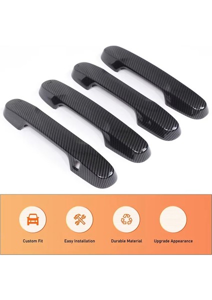 Honda Pilot Için 2023 2024 Abs Karbon Fiber Araba Dış Kapı Kolu Kapak Trim Aksesuarları (Yurt Dışından) indirimleri