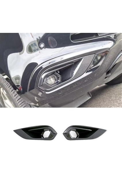 Ön Sis Işık Lamba Kapağı Izuzu Mu-X Mux 2022 2023 Dış Aksesuarlar Karbon Fiber (Yurt Dışından) fiyatları