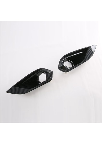 Ön Sis Işık Lamba Kapağı Izuzu Mu-X Mux 2022 2023 Dış Aksesuarlar Karbon Fiber (Yurt Dışından) fırsatları