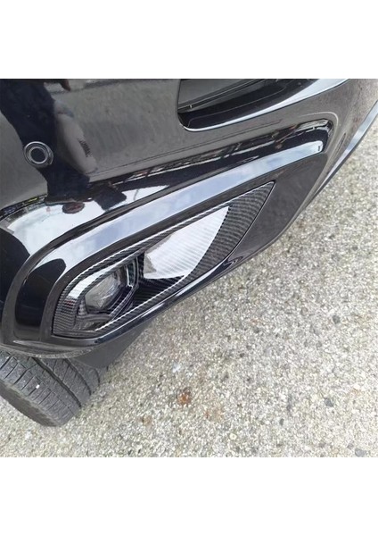 Ön Sis Işık Lamba Kapağı Izuzu Mu-X Mux 2022 2023 Dış Aksesuarlar Karbon Fiber (Yurt Dışından) indirimleri