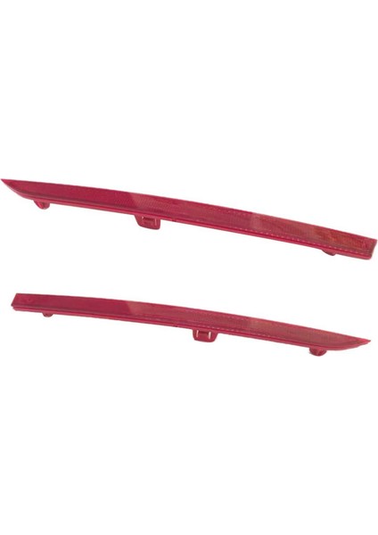 2x 63147847165 Arka SOL/63147847166 Arka Sağ Tampon Reflektörü -Bmw 3 Serisi Için Kırmızı F30 F31 M Sport 2012+ (Yurt Dışından)