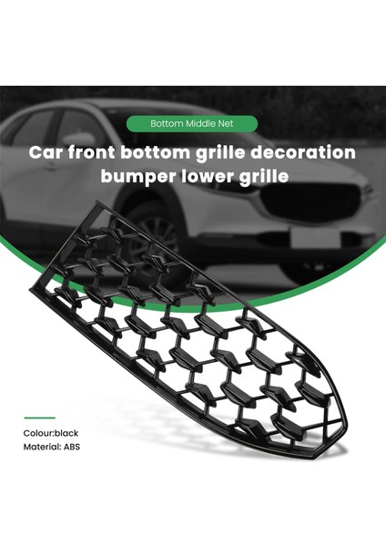 Araba Ön Alt Orta Net Dekorasyon Tamponu Alt Grilles Mazda Cx Için Koruyucu Stand Kapağı 30 Cx-30 2020 2021 (Yurt Dışından) indirimleri