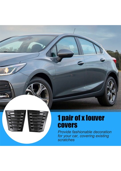 Chevrolet Cruze Için Araç Karbon Fiber Renkli Arka Deklanşör Kapağı Havalandırma Trim Kapağı 2016 2017 2018 2019 (Yurt Dışından) indirimleri