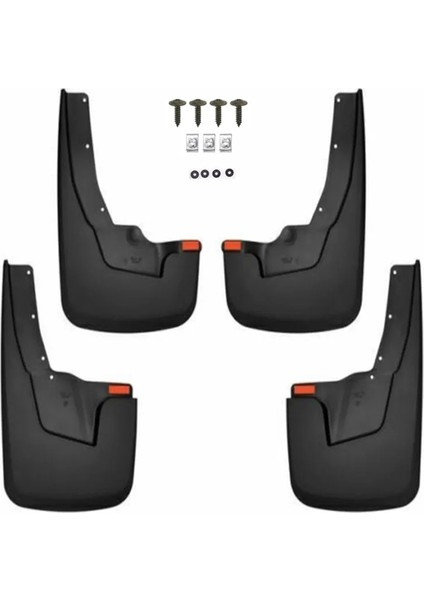 Dodge Ram 1500 2500 3500 2019 2020+ Mudguards Çamurluk Çamur Koruma Flep Splash Flaps Aksesuarları 82215488AB 82215490AB (Yurt Dışından)