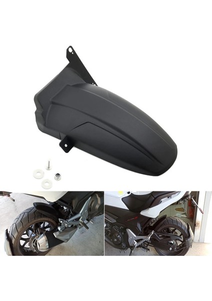 Motosiklet Arka Çamurlu Honda NC700 NC750 NC700S NC700X NC750S NC750X 2012-2020 2021 Abs Plastik Siyah (Yurt Dışından) fiyatları