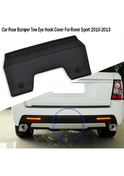 Araba Arka Tampon Çekme Key Hook Kapak Arka Çekme Kanca Kapak Aksesuarları LR015132 Land Rover Range Rover 2010-2013 (Yurt Dışından) fırsatları