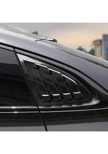 Araba Arka Pencere Panjur Deklanşör Kapağı Chevrolet Malibu 2016 2017 2018 2019 Pencere Yan Havalandırma Parlak Siyah (Yurt Dışından) fırsatları