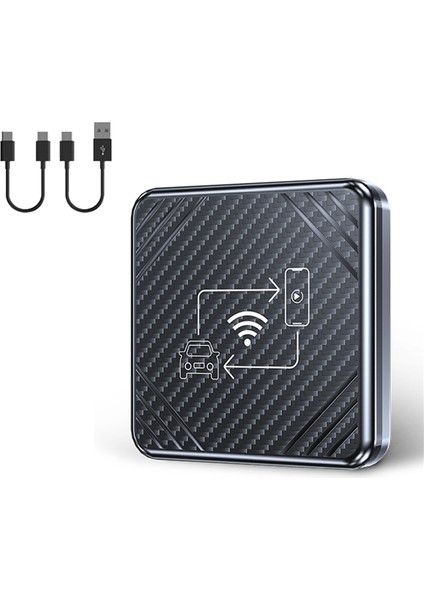 2&#39;den 1 Kablosuz Carplay Android Adaptör Araç Adaptörü Kablosuz Adaptör Kablolu Android Auto&#39;yu Kablosuz B&#39;ye Sorunsuz Bir Şekilde Dönüştürmek (Yurt Dışından) indirimleri