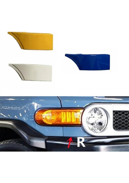1paır Araç Ön Alt Tampon Dolgu Kapağı 52512-35100 52513-35100-J0 Toyota Fj Cruiser 2007-2014 Fender Köşe Trims (Yurt Dışından) fiyatları