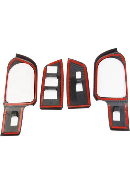 Honda Ridgeline Için 2021-2023 Pencere Asansör Anahtarı Paneli Arka Kupa Tutucu Kapak Döşeme Karbon Fiber Aksesuarları (Yurt Dışından) indirimleri