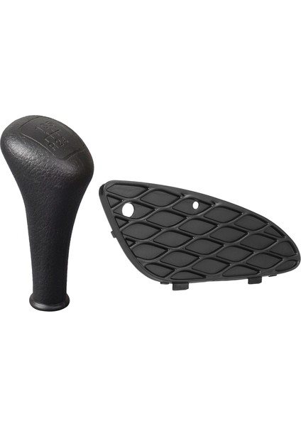 5 Hızlı Araba Dişli Vites Knob Kolu Sağ Ön Tamponlu Alt Izgara Sis Lambası Kapağı Mercedes-Benz W211 E500 03-06 (Yurt Dışından)