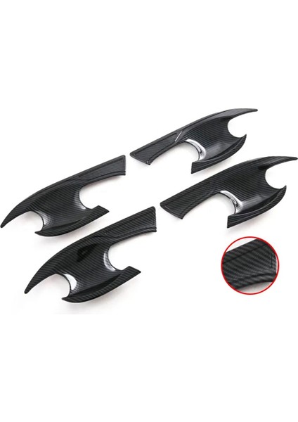 Araba Dış Kapı Kolu Kase Kapağı Honda City Hatchback 2021-2023 Aksesuarlar Karbon Fiber (Yurt Dışından) fiyatları