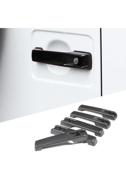 Araba Matt Siyah Dış Kapı Tutucu Mercedes Benz G Sınıfı W463 W464 G65 G55 G500 G550 G350 2004-2021 (Yurt Dışından) modelleri