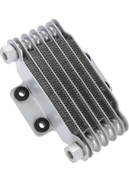 2x Motosiklet Motor Yağı Soğutucu Soğutma Radyatörü 85ML 100CC-250CC Motosiklet Kir Bisikleti Için Evrensel Gümüş Alüminyum Atv (Yurt Dışından) indirimleri