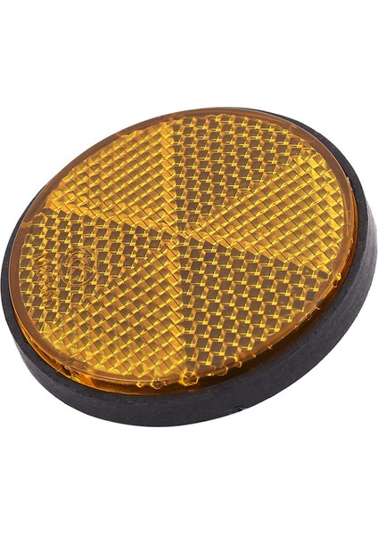 6pcs 2 Inç Yuvarlak Turuncu Reflektörler Motosikletler Için Evrensel Atv Bisikletleri Kir Bisikletleri (Yurt Dışından) fiyatları