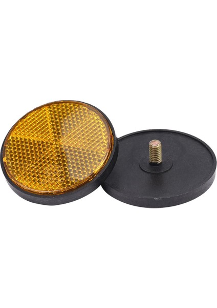 6pcs 2 Inç Yuvarlak Turuncu Reflektörler Motosikletler Için Evrensel Atv Bisikletleri Kir Bisikletleri (Yurt Dışından) fırsatları