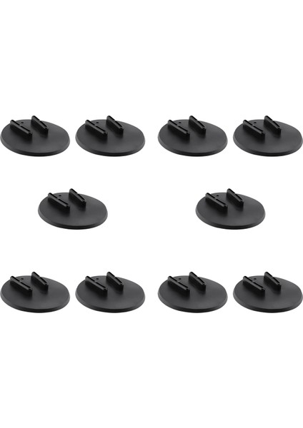 10X Motosiklet Kickstand Pad Kick Stand Coaster Puck Harley Davidson Touring Sportster (Yurt Dışından)