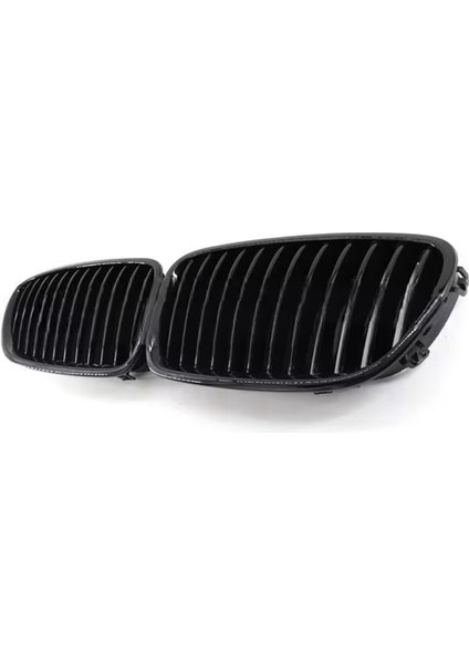 Parlak Siyah Grille Modifiye Ön Grille 51137261356 51137261355 Bmw 5 Serisi F10 F18 528I 530I 535I 2010-2016 (Yurt Dışından) modelleri