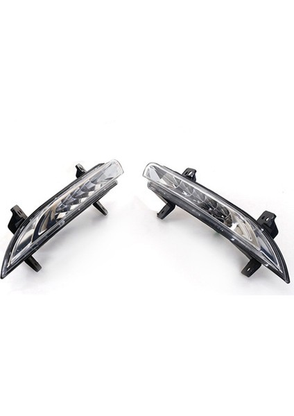 2x Araba Ön LED LED Drl Sis Işığı Renault Fluence 2014+ Otomatik Sürüş Lambası Gündüz Çalışan Işık Tampon Lambası (Yurt Dışından) indirimleri