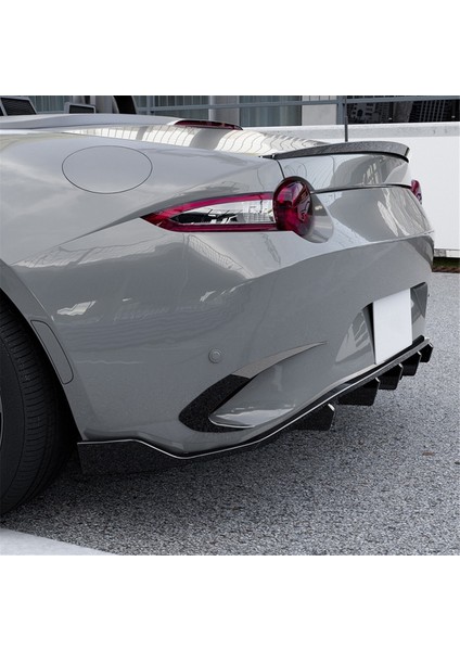 Arka Tampon Yan Hava Havalandırma Trims Mazda Mx-5 Miata Nd 2016-2025 Boot Spoiler Splitter Canard Black (Yurt Dışından) indirimleri